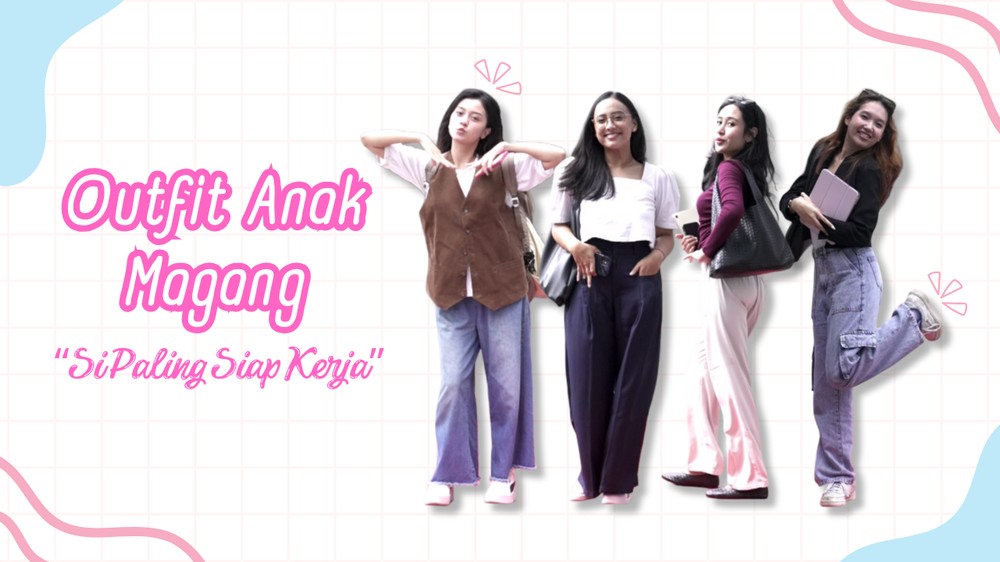 Outfit Anak Magang di detikcom