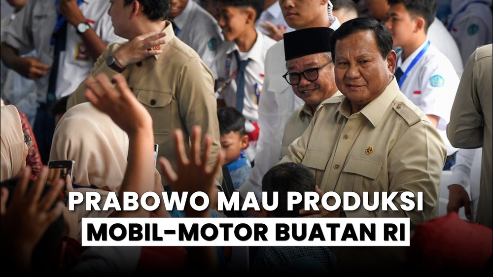 Prabowo: Kita Akan Punya Mobil Buatan Sendiri