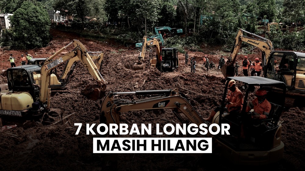 Update Korban Longsor Cilacap: 16 Tewas