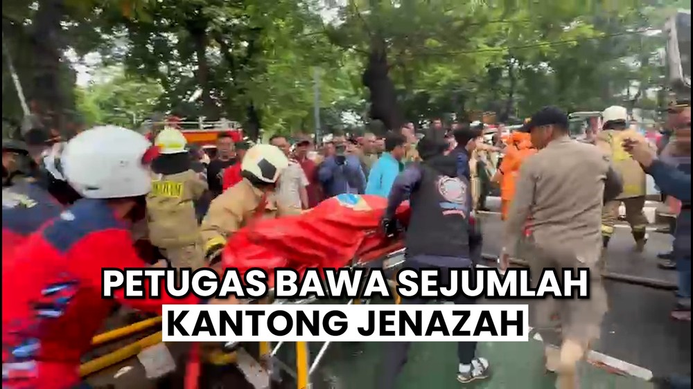 22 Orang Tewas di Kebakaran Gedung Jakpus