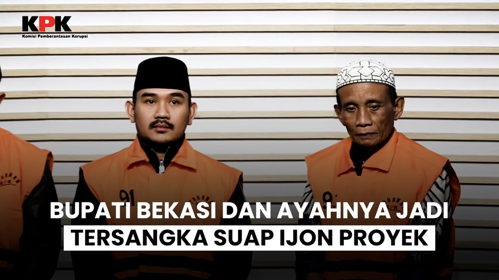 Bupati Bekasi Minta Rp 9,5 M, Tapi Proyek Tak Ada