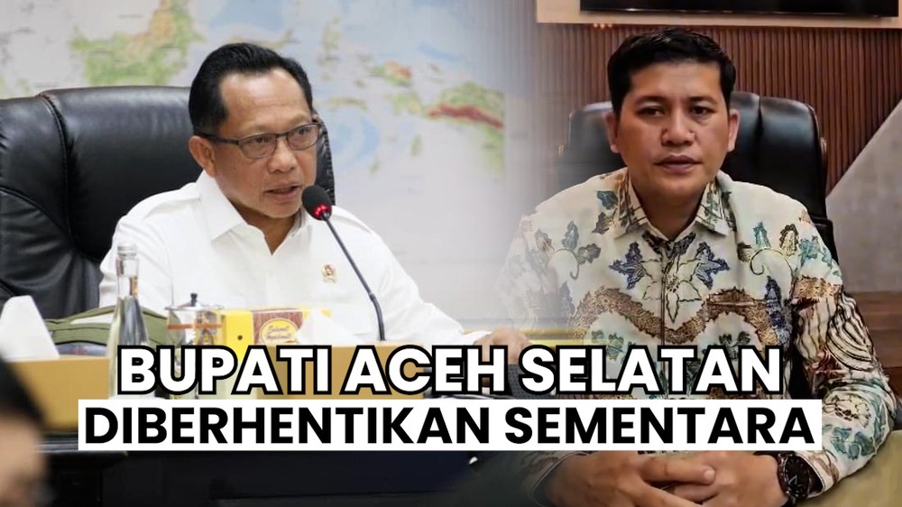 Bupati Aceh Diberhentikan 3 Bulan