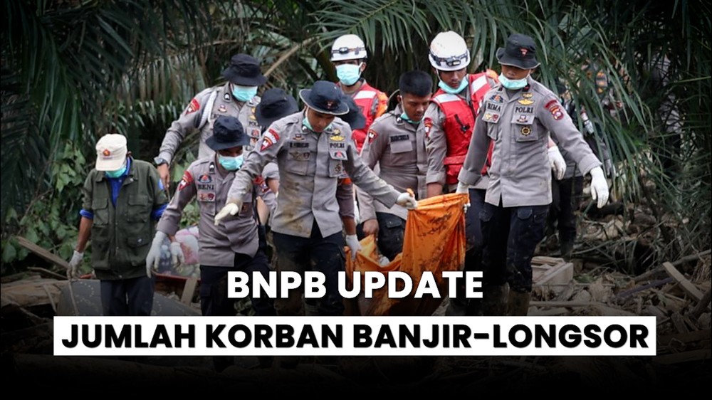 Korban Meninggal Bencana Sumatera Per 22 Desember