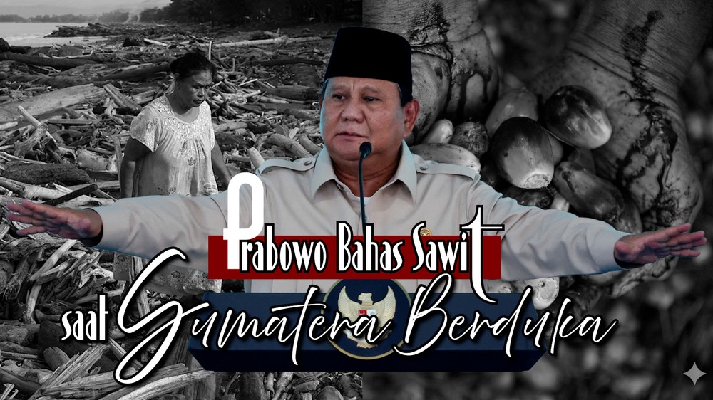 Prabowo Masih Bahas Sawit saat Sumatera Berduka