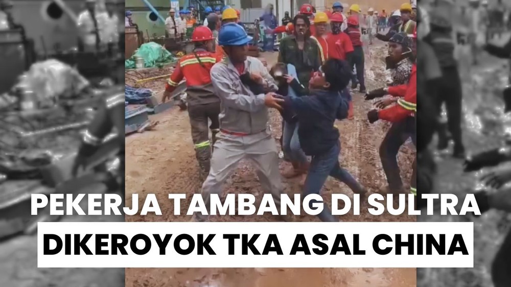 Kasus Pekerja Tambang Dikeroyok TKA China