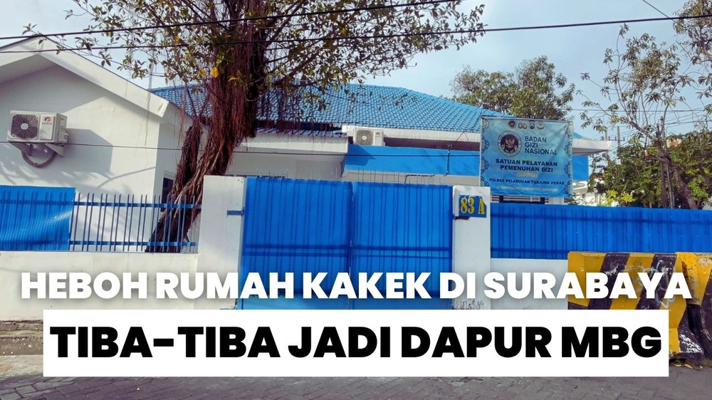 Kasus Rumah Milik Lansia Jadi Dapur MBG