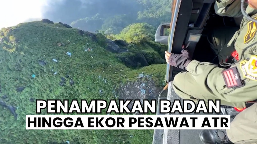 Serpihan Pesawat ATR Ditemukan