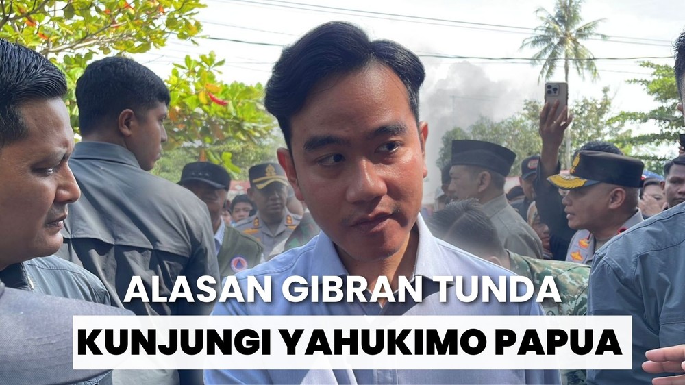 Gibran Tunda Kunjungan ke Yahukimo