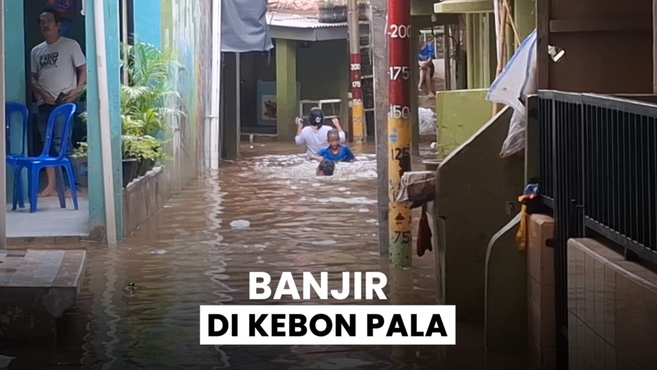 Banjir Rendam Kebon Pala Jaktim