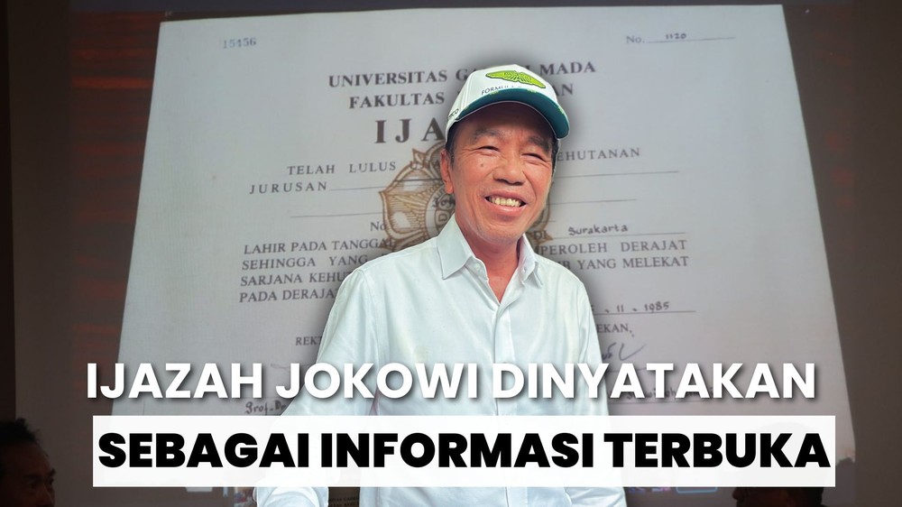 Pernyataan KIP soal Ijazah Jokowi