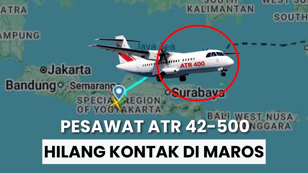 Pesawat Indonesia Air Transport Hilang Kontak