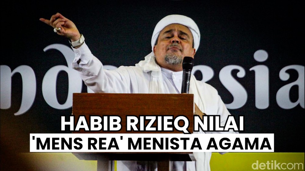 Habib Rizieq Soroti Mens Rea Pandji