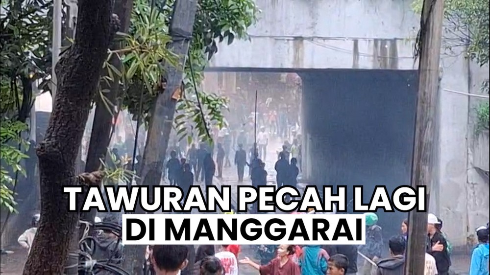 Tawuran Lagi di Manggarai