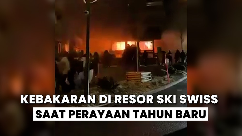 Kebakaran di Resor Ski Mewah Swiss, 40 Orang Tewas