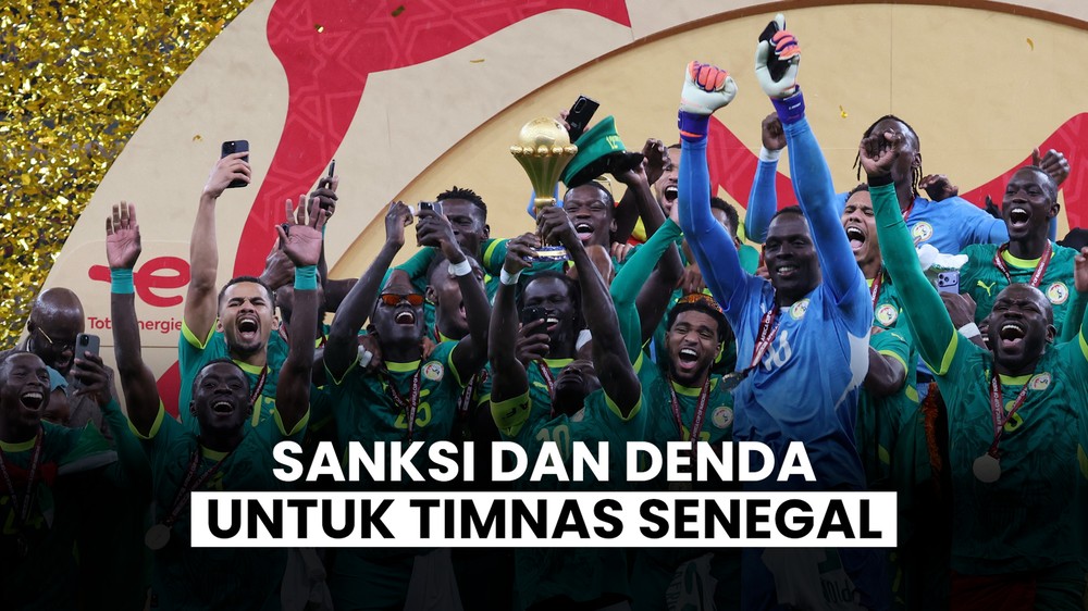 Senegal Disanksi dan Didenda!