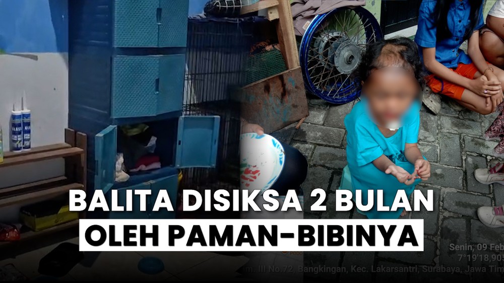 Miris Balita Disiksa Paman-Bibinya