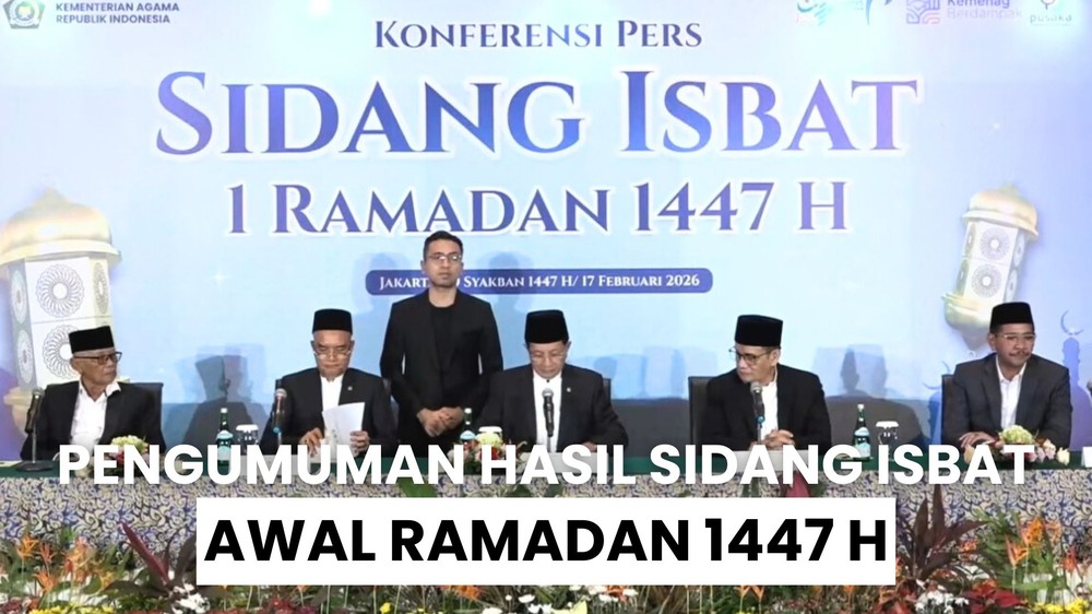 1 Ramadan 1447 H Jatuh Pada 19 Februari