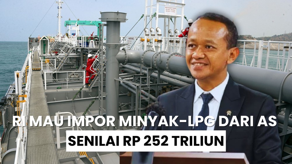 Rencana RI Impor Minyak-LPG dari AS