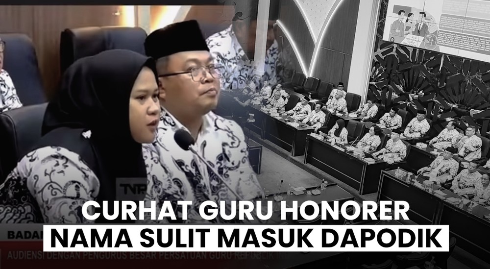 Tangis Guru Honorer, Harus Antar Jemput Laundry