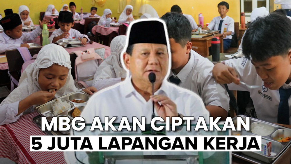 MBG Disebut Sudah Ciptakan 1 Juta Lapangan Kerja