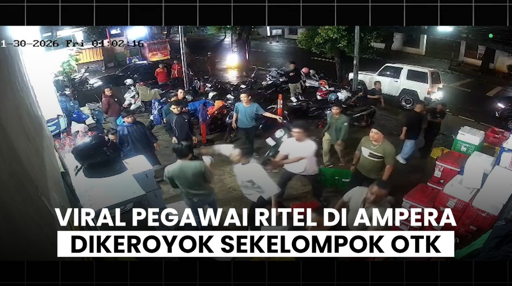 Viral Pengeroyokan di Ampera Jaksel