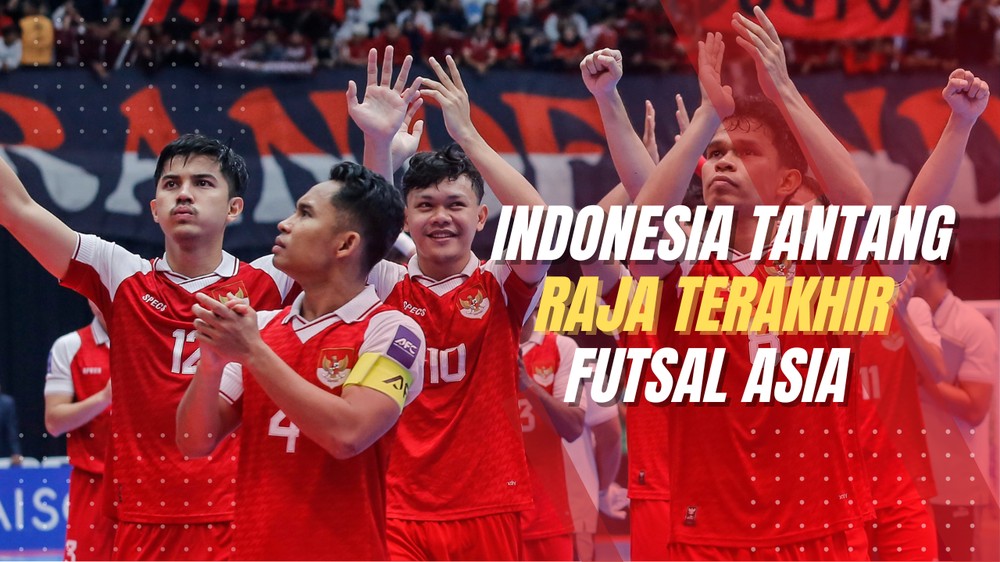 Indonesia Vs Iran di Final Piala Asia Futsal