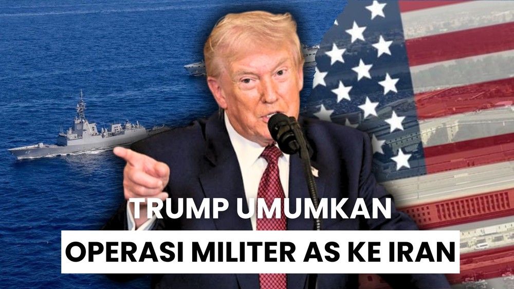 AS Gelar Operasi Militer Besar-besaran ke Iran
