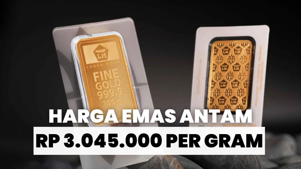 Goks! Harga Emas Antam Meroket