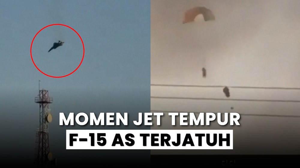 Jet Tempur F-15 AS Jatuh!