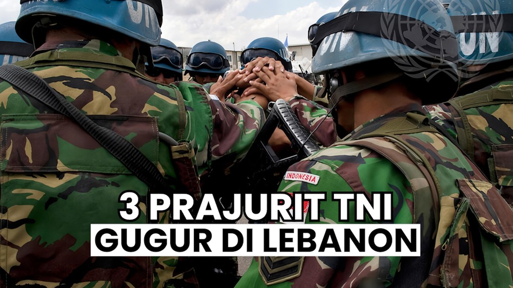 Daftar Prajurit TNI Gugur di Lebanon