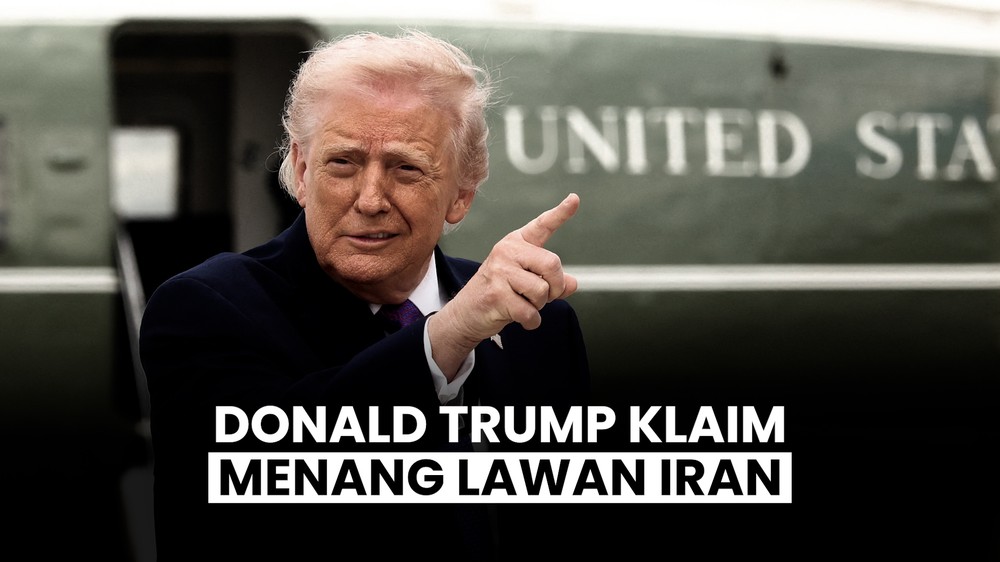 Trump Ngaku Menang Lawan Iran