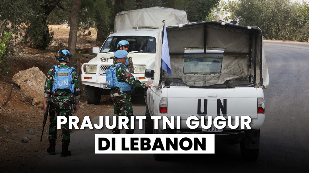 Prajurit TNI Gugur Kena Serangan Israel