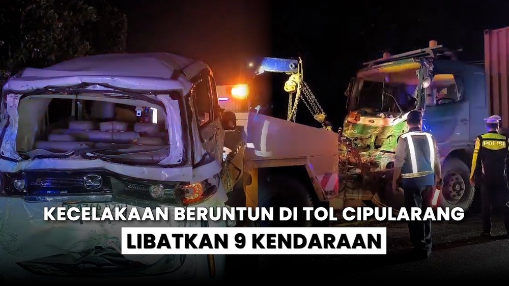 Kecelakaan Beruntun di Tol Cipularang