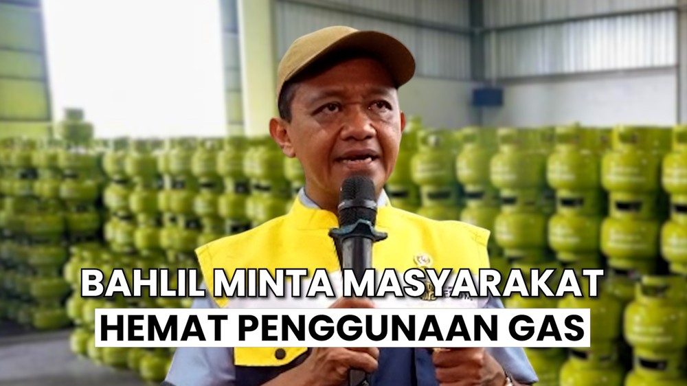 Pinta Bahlil Masyarakat Hemat LPG