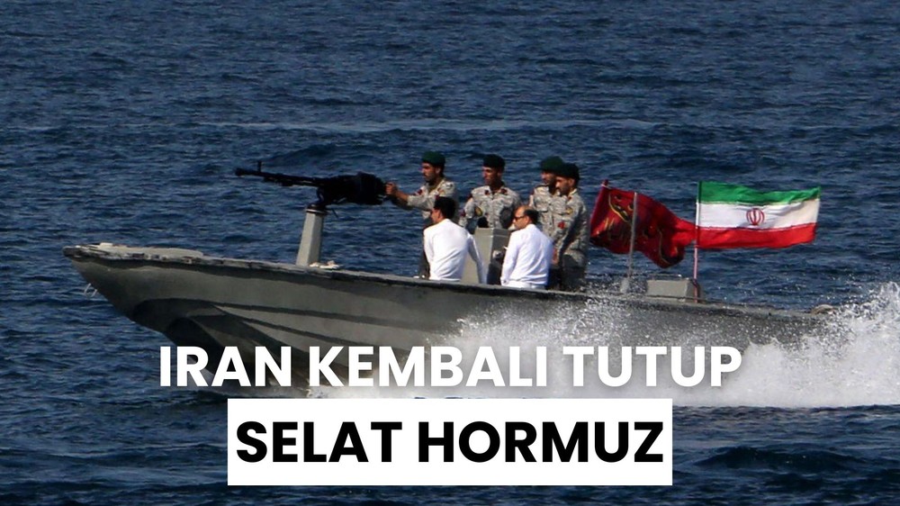 Selar Hormuz Kembali Ditutup Iran