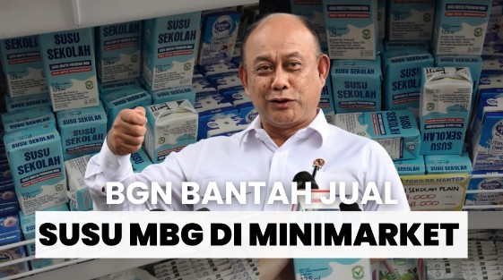 BGN Bantah Jual Susu MBG