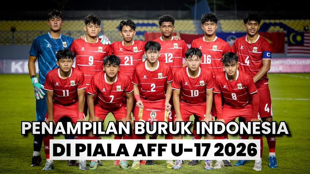 Buruknya Indonesia di Piala AFF U-17 2026