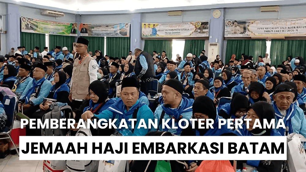 Pemberangkatan Kloter Pertama Jemaah Haji