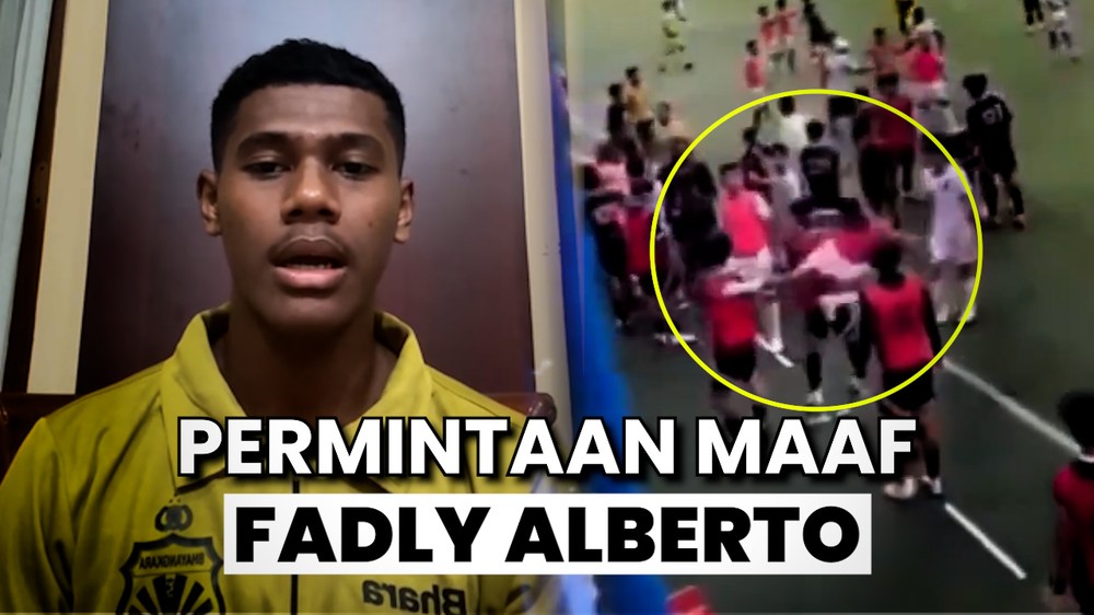 Fadly Alberto Siap Disanksi soal Tendangan Kungfu