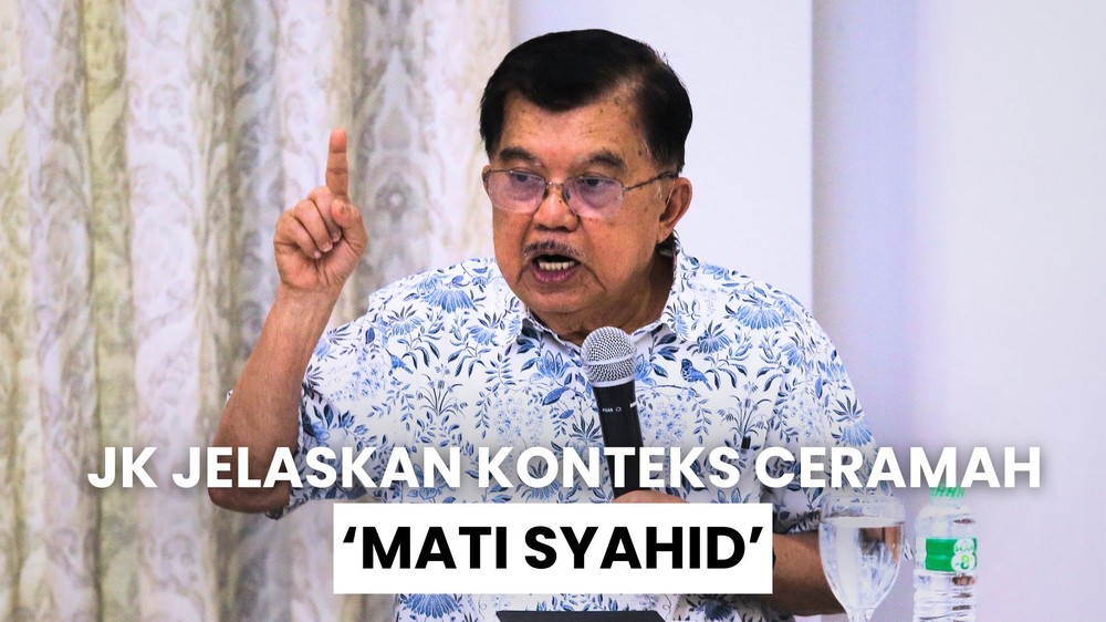 Polemik Ceramah JK soal Mati Syahid