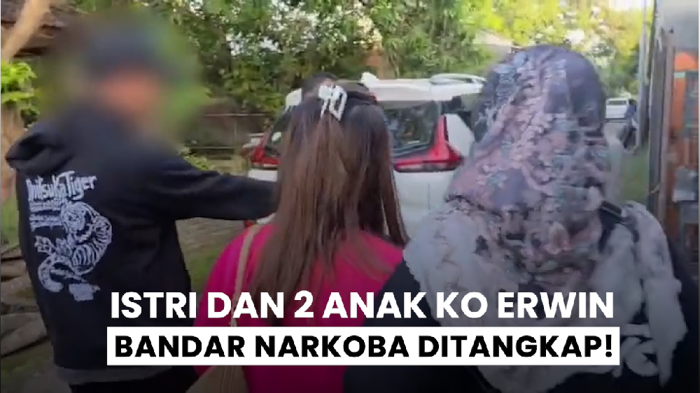 Isrti-2 Anak Ko Erwin Ditangkap