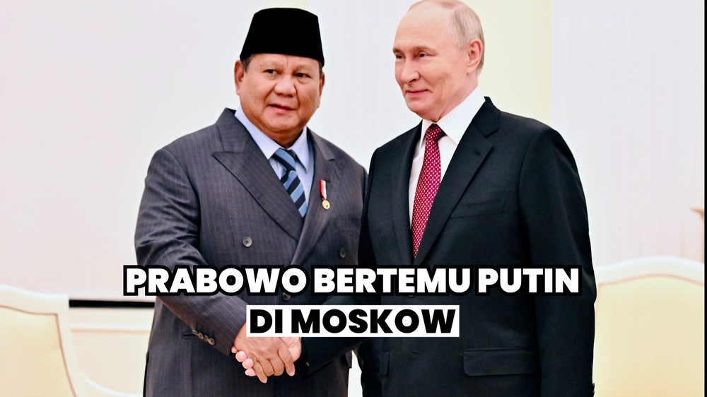 Hal yang Dibahas Prabowo dan Putin
