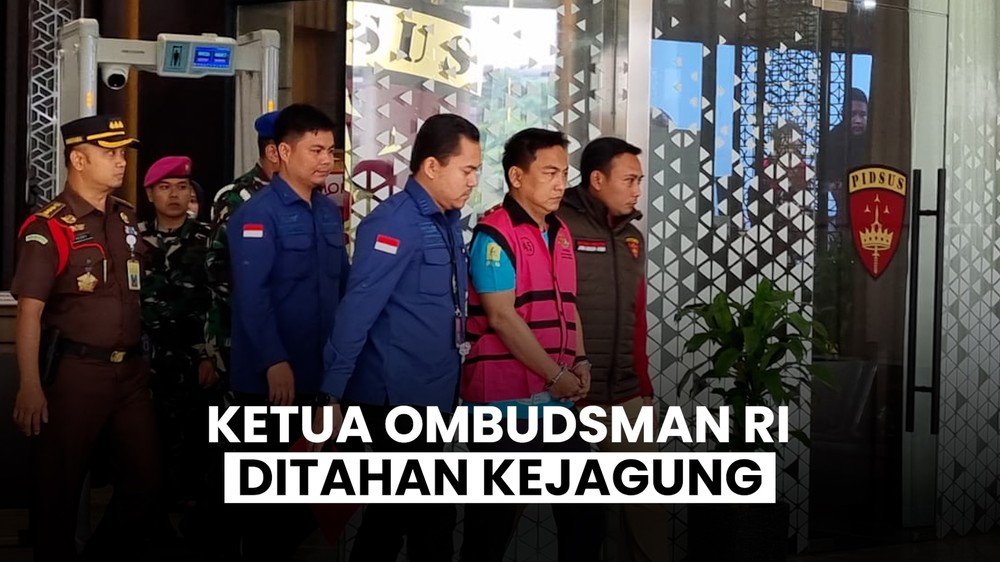  Ketua Ombudsman RI Hery Susanto Tersangka Suap