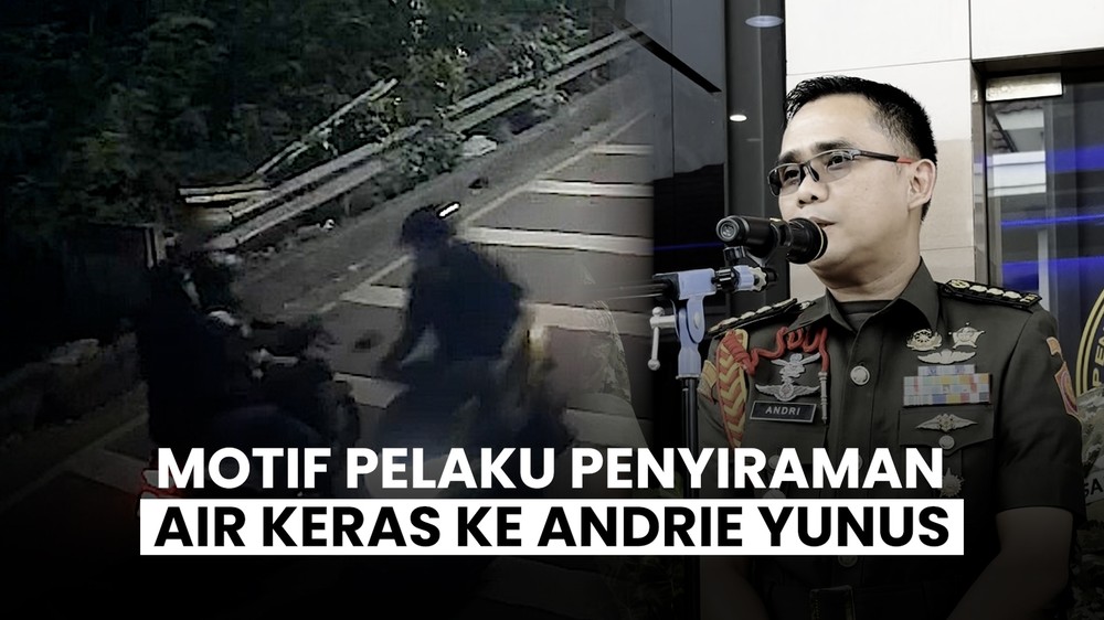 Ada Dendam di Penyiraman Air Keras ke Andrie Yunus