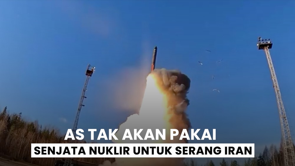 AS Janji Tak Pakai Nuklir ke Iran