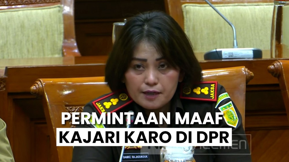 Kajari Karo Minta Maaf