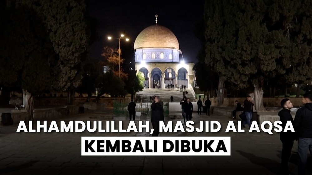 Masjid Al Aqsa Kembali Dibuka