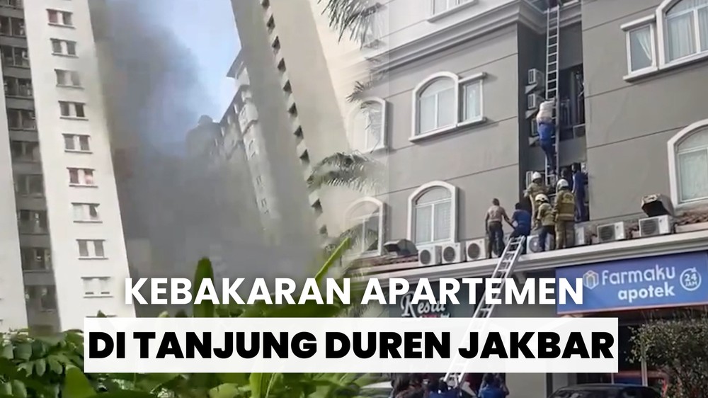 Kebakaran Apartemen di Jakbar