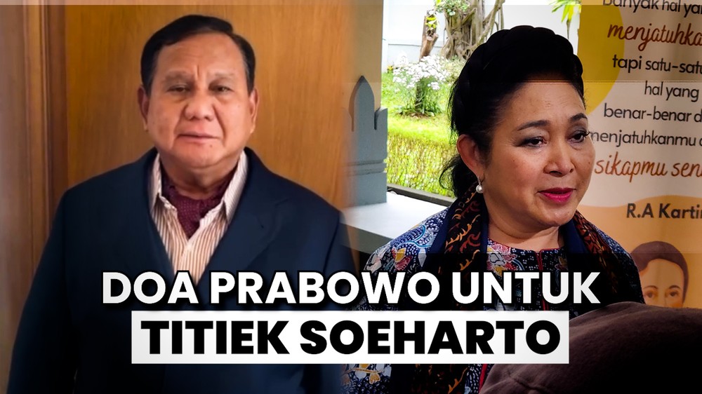 Doa & Harapan Prabowo di HUT Titiek Soeharto