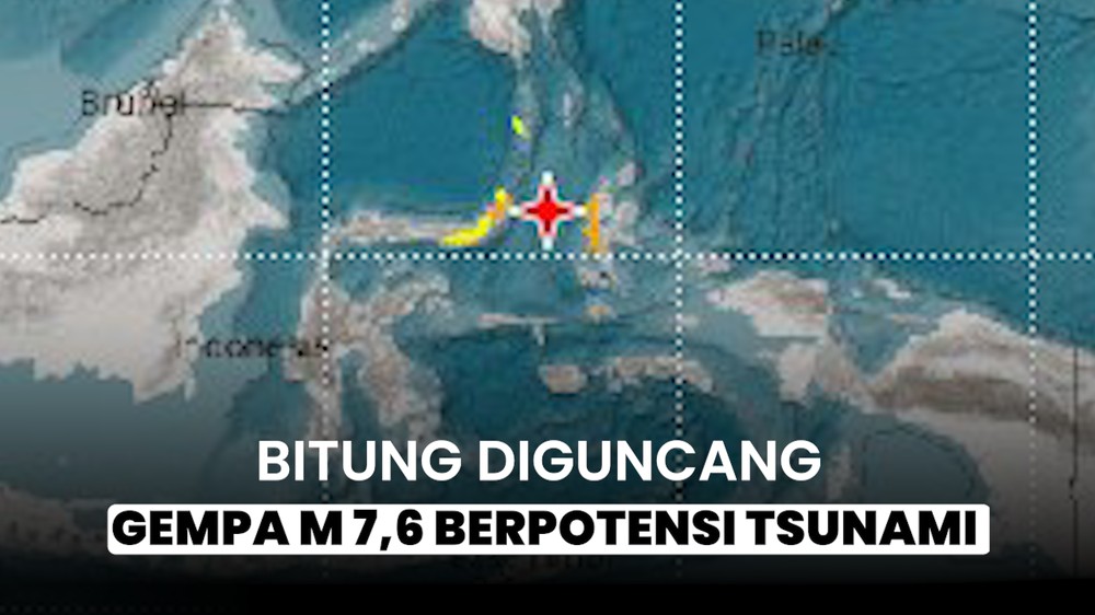 Breaking News! Gempa Sulut